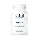 Vital Nutrients Aller-C bottle cap close-up for vegan immune support