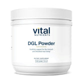 Vital Nutrients DGL Powder bottle – vegan licorice root for digestive comfort
