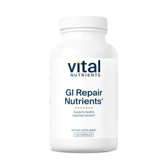 Vital Nutrients GI Repair Nutrients bottle front view for gut health support.