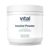 Vital Nutrients Inositol Powder bottle may support cycle regularity and metabolism balance.