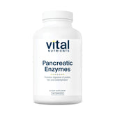 Vital Nutrients pancreatic enzymes 1000mg bottle front for digestion support