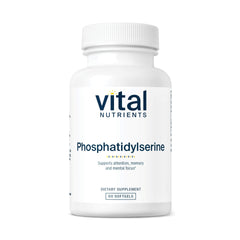 Vital Nutrients Phosphatidylserine bottle front view for cognitive support