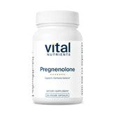 Vital Nutrients Pregnenolone bottle front view, supporting mood and memory
