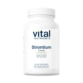 Vital Nutrients Strontium Citrate bottle front view for bone support.
