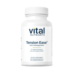 Vital Nutrients Tension Ease with Ashwagandha capsules for daily stress support
