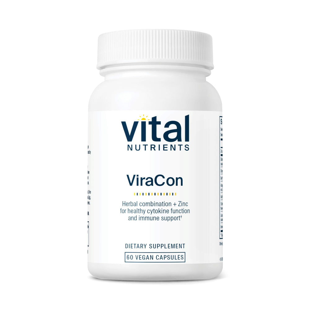 Vital Nutrients ViraCon bottle front for daily immune support.