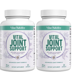 VITAL NUTRITIVE Joint Support bottle label communicates trusted quality for ongoing joint care