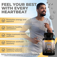 Vital Nutritive Nitric Oxide dosage scoop demonstrates easy daily use.