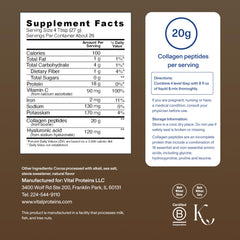 Vital Proteins Collagen Peptides Advanced chocolate dissolves in coffee to boost your morning routine