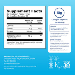 Vital Proteins collagen peptides dissolve easily in coffee for a smooth blend