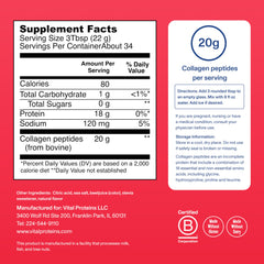 Vital Proteins Ice Pop scoop for easy collagen serving and quick boosts.