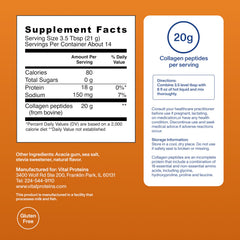 Vital Proteins pumpkin spice collagen peptides dissolving in mug