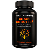 Vital Vitamins nootropic brain supplement hero bottle promoting cognitive support