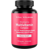 Vital Vitamins Women’s Multivitamin bottle on counter for daily wellness support