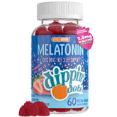 VitalBoon Dippin' Dots Strawberry Creme bottle for restful sleep support