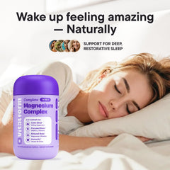 VitalForm sleep capsules close-up—non-habit forming calm.