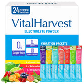 VitalHarvest Lemon Lime packet for quick hydration during workouts