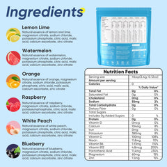VitalHarvest watermelon electrolyte packet ideal for on-the-go hydration.