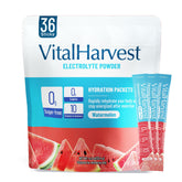 VitalHarvest watermelon electrolyte powder packets for on-the-go hydration