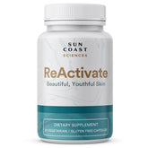 Vitalifi ReActivate bottle with capsules for daily skin support