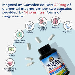 Vitalitown magnesium label non-GMO vegan shows clean purity.