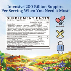 Vitalitown Probiotics 36 strains capsules offering broad gut coverage
