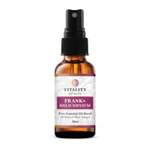 Vitality Frank+ Helichrysum spray bottle ready for daily aromatherapy and skin soothing.