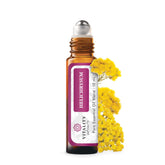 Vitality Helichrysum essential oil bottle for on-the-go skin care demo