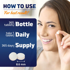 Vitamatic Biotin packaging front with clean, modern design.