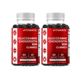 Vitamatic glucosamine chondroitin gummies bottle for daily joint support.