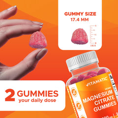 Closeup of raspberry gummies with soft texture and flavor