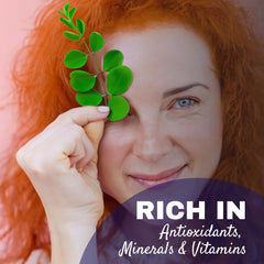 Vitamatic Moringa: cápsulas en la palma para dosis rápida