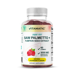 Vitamatic gummy with raspberry flavor for daily routine and taste appeal