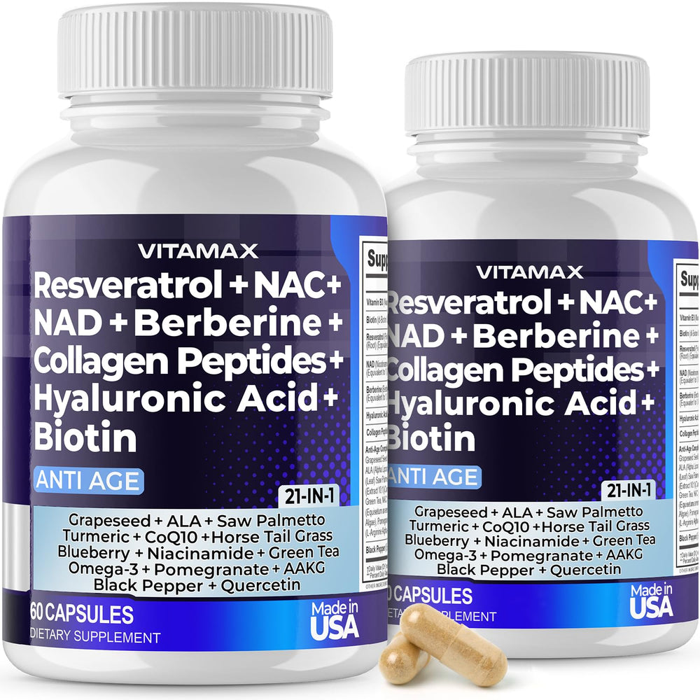 Vitamax Age Smart bottle front showing convenient daily wellness support.