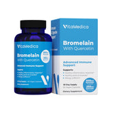 VitaMedica Bromelain & Quercetin bottle pour for daily immunity support