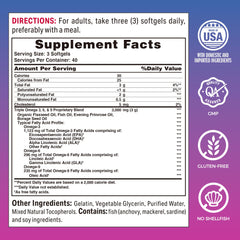 Vitamin World Triple Omega capsules close-up support heart health