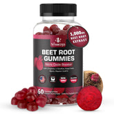 VITAMIZED Beet Root Gummies bottle with 60 chews for daily vitality