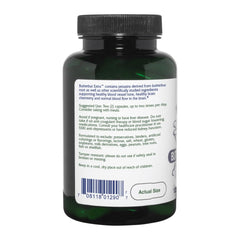 Vitanica Butterbur Extra ingredients scene highlighting non-GMO organic herbs.