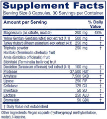 Capsules close-up showing vegan formula for easy daily use