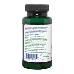 Vitanica FemRebalance capsules close-up showing plant-based endocrine support