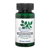 Vitanica Iron Extra bottle front view with clear label for quick supplement selection