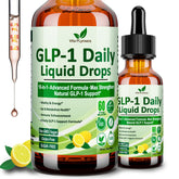 Vita PLynxera GLP-1 Drops bottle promoting metabolic balance.