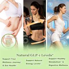 Sublingual application of Vita PLynxera GLP-1 Drops for convenience.