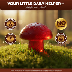 VitaUp Cordyceps close-up demonstrates energy support for active days