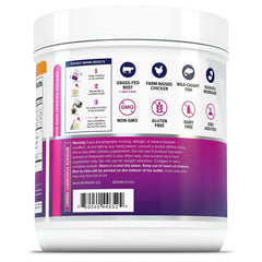 Vitauthority Multi Collagen Peptides for Women pour into liquid delivers seamless mix with no taste