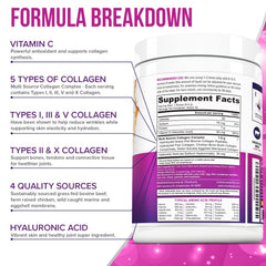 Vitauthority scoop highlights convenient scoop for easy daily collagen mixing