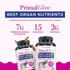 Vitauthority Primal Glow kidney capsules aiding digestion and nutrient use.