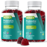 Viteey Probiotic Gummies bottle front for easy daily gut support