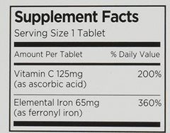 Pack of 2 Vitron-C bottles for ongoing iron supplement supply