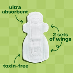 Viv for Your V earth-friendly packaging supports sustainable period care.